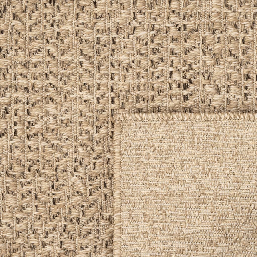 Tepih ZIZUR 100 x 200 cm s izgledom jute unutarnji i vanjski