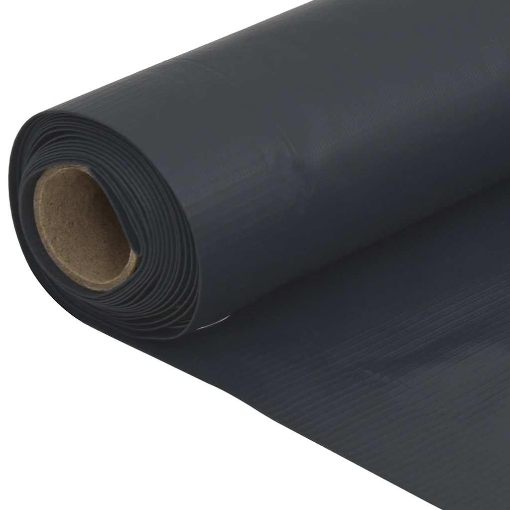 Balkonski zaslon za privatnost antracit 500 x 75 cm PVC