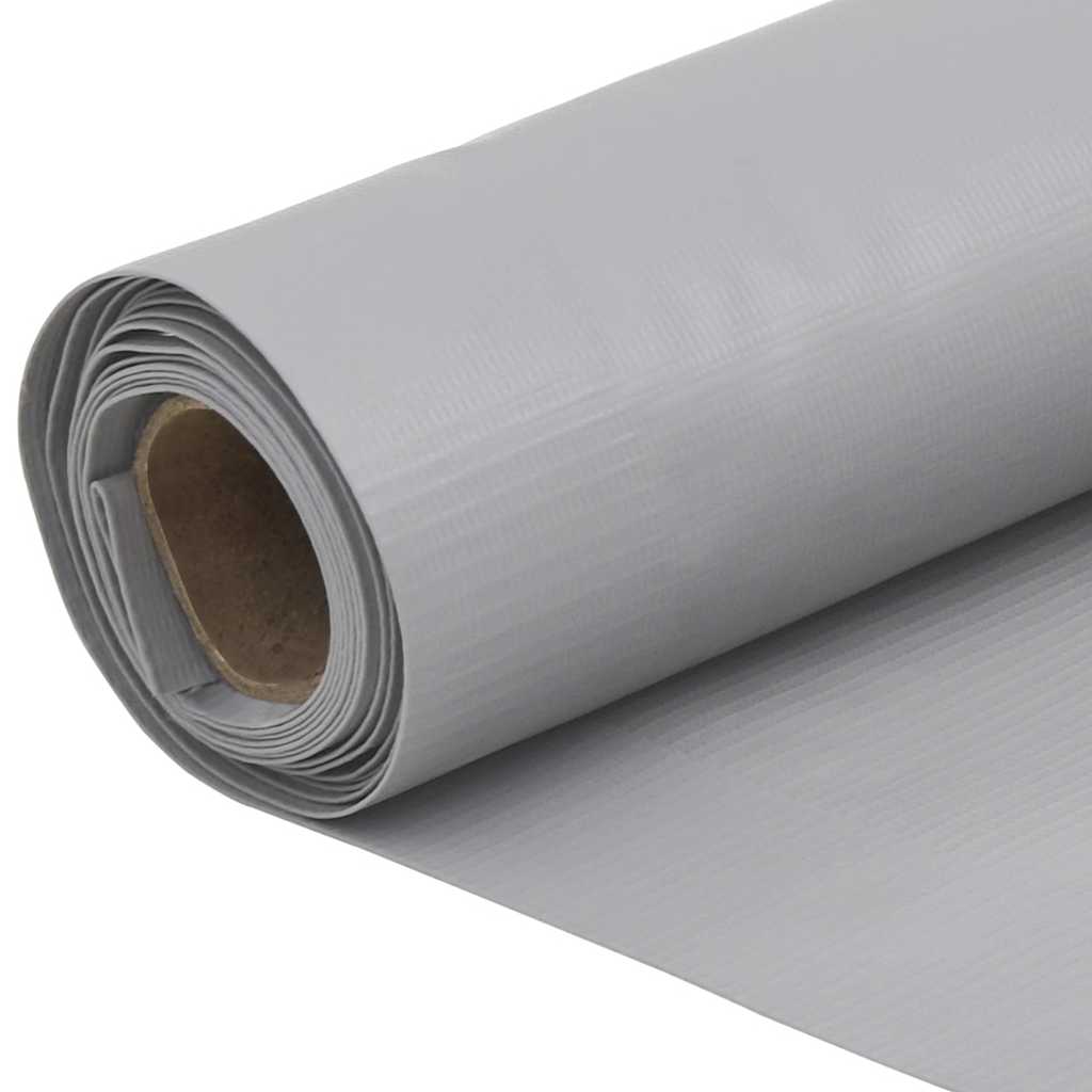 Balkonski zaslon za privatnost sivi 300 x 75 cm PVC