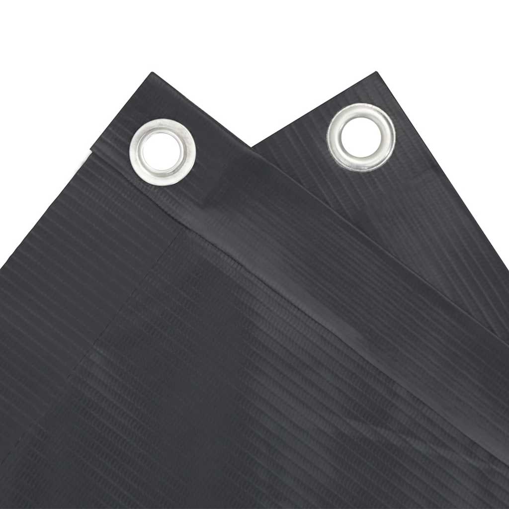 Balkonski zaslon za privatnost antracit 600 x 90 cm PVC
