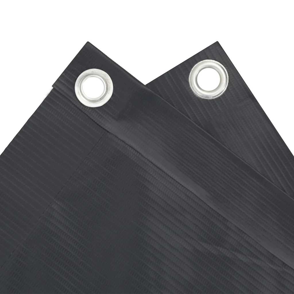 Balkonski zaslon za privatnost antracit 500 x 120 cm PVC