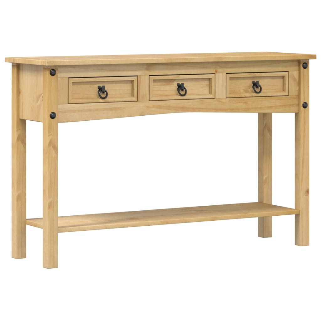 Konzolni stol "Corona" 114x34,5x73 cm Masivno drvo Bor