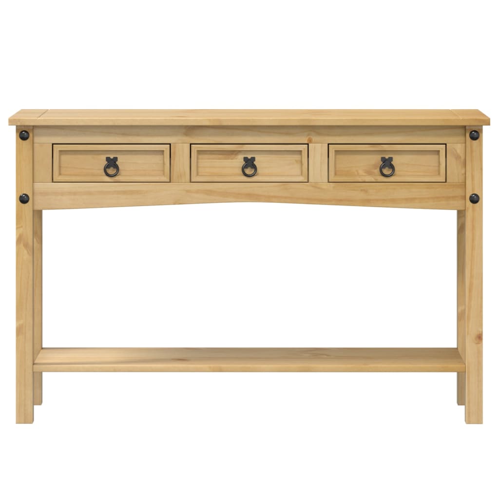 Konzolni stol "Corona" 114x34,5x73 cm Masivno drvo Bor