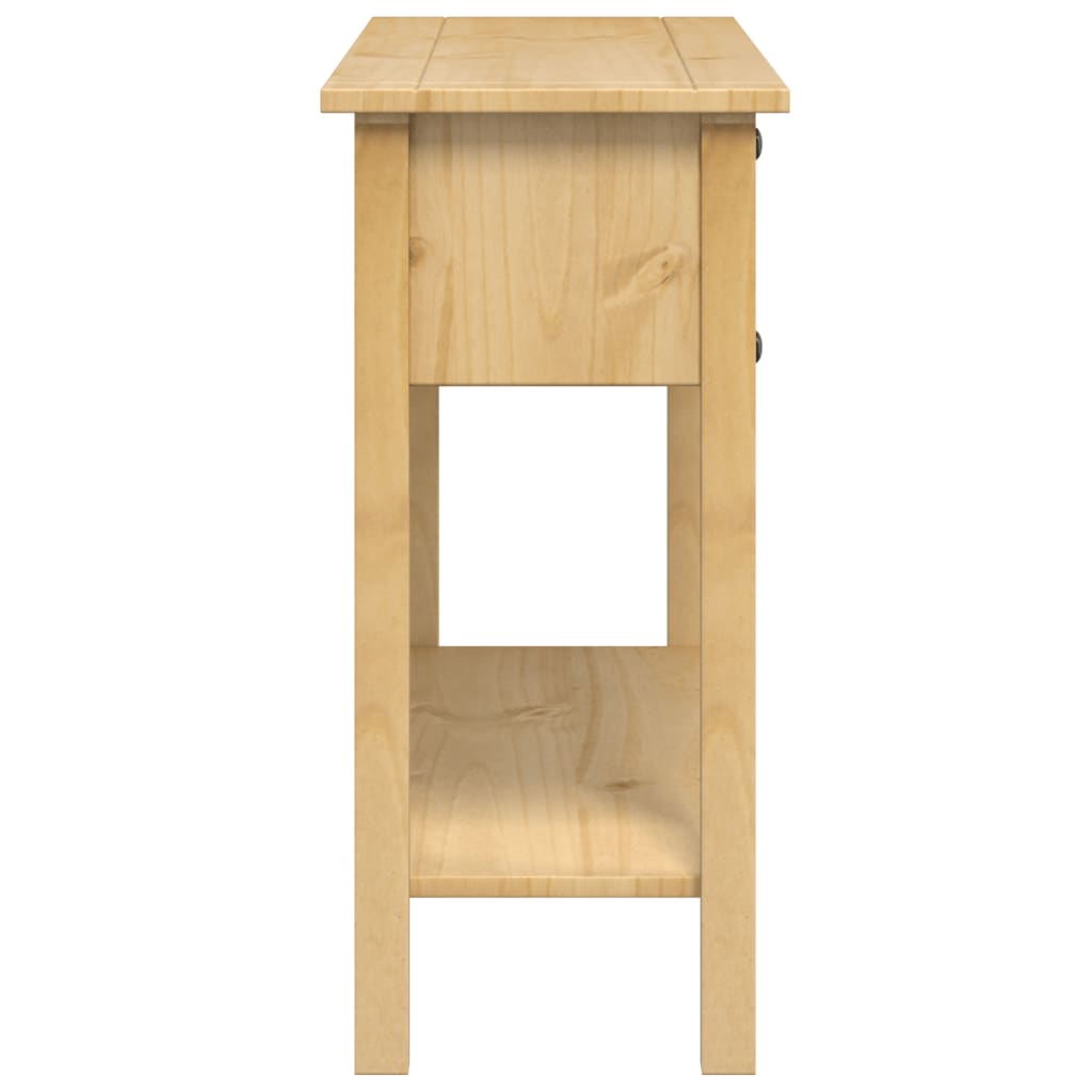 Konzolni stol "Corona" 114x34,5x73 cm Masivno drvo Bor