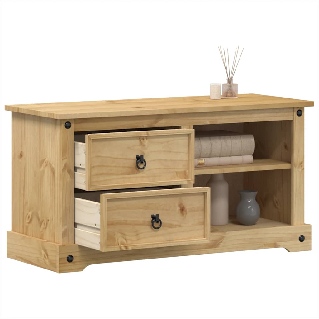 TV ormarić Corona 100 x 40 x 52 cm od masivne borovine