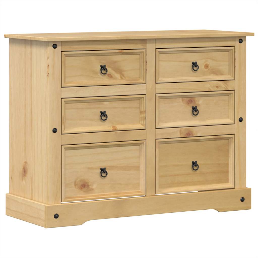Ladičar Corona 112 x 48 x 91 cm od masivne borovine