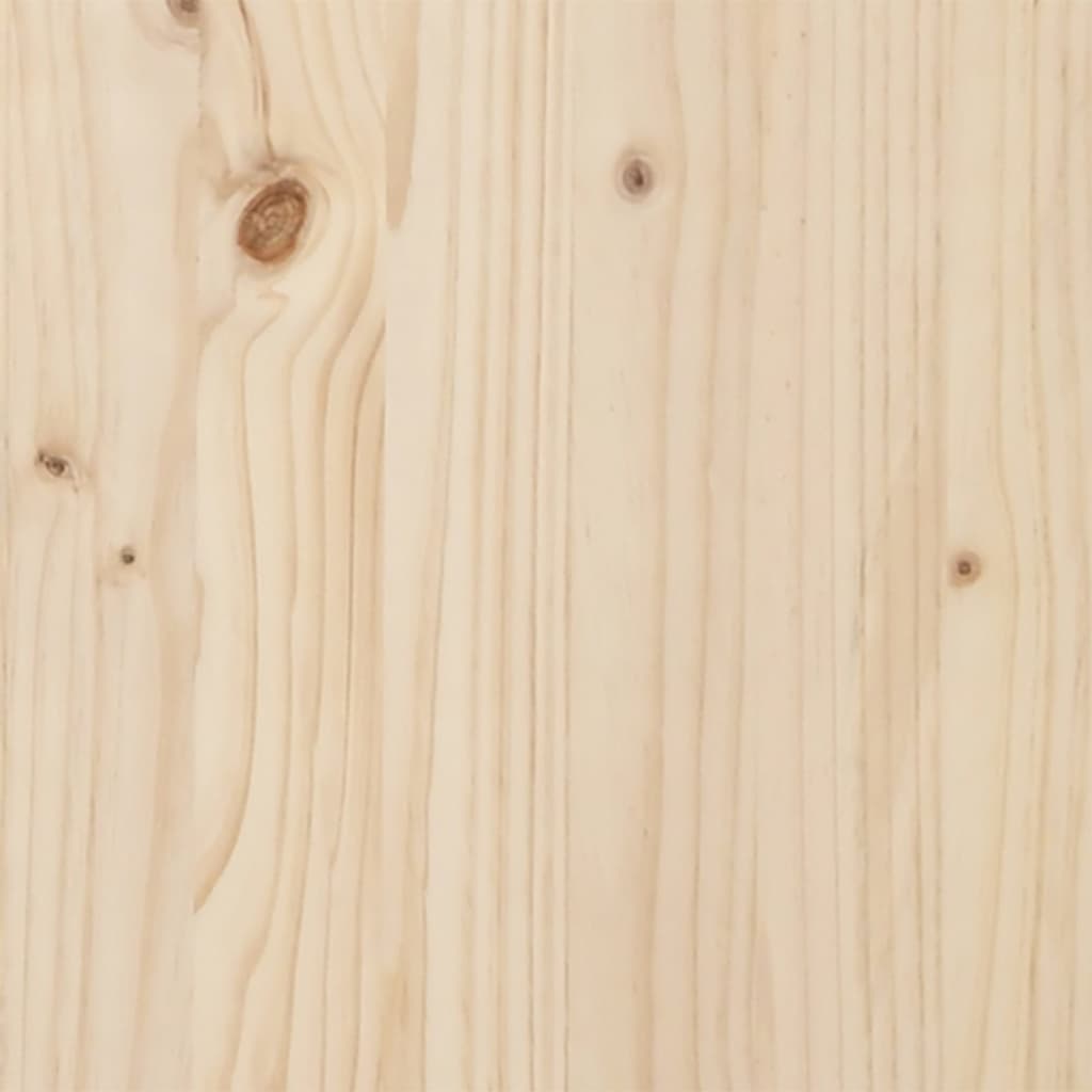 4-dijelna vrtna garnitura od masivne borovine s jastucima