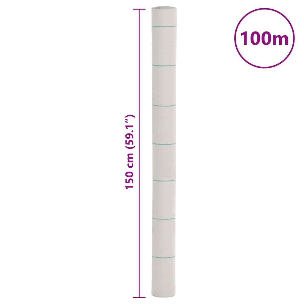 Opna protiv korova bijela 1,5 x 100 m PP