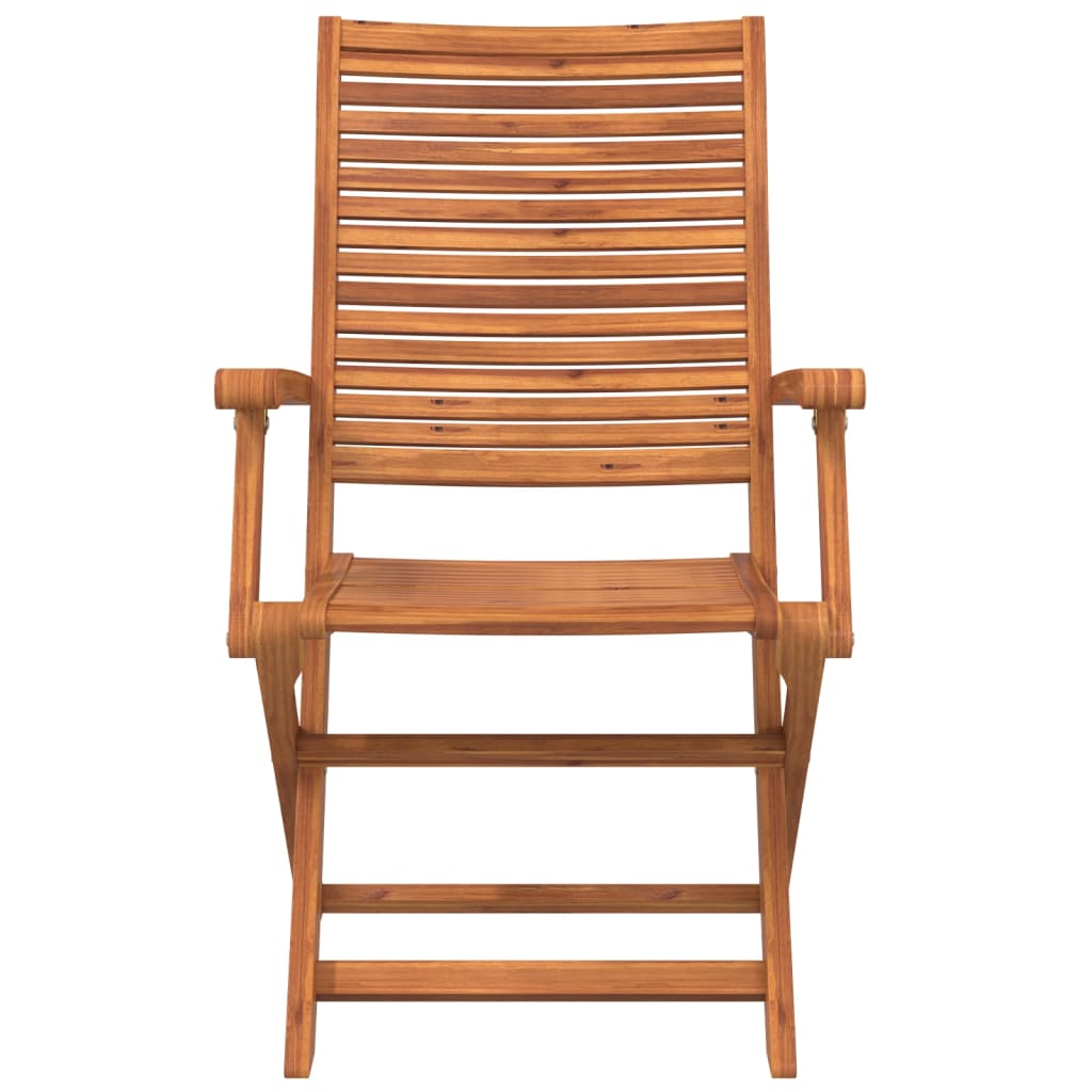 Sklopive vrtne stolice 4 kom 57x66x95 cm masivno drvo bagrema