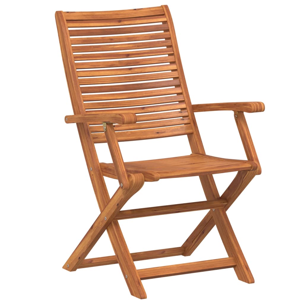 Sklopive vrtne stolice 8 kom 57x66x95 cm od drva bagrema