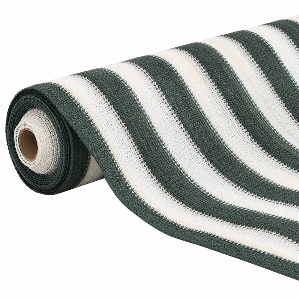 Mreža za privatnost zelena-bijela 1,8 x 50 m HDPE 75 g/m²