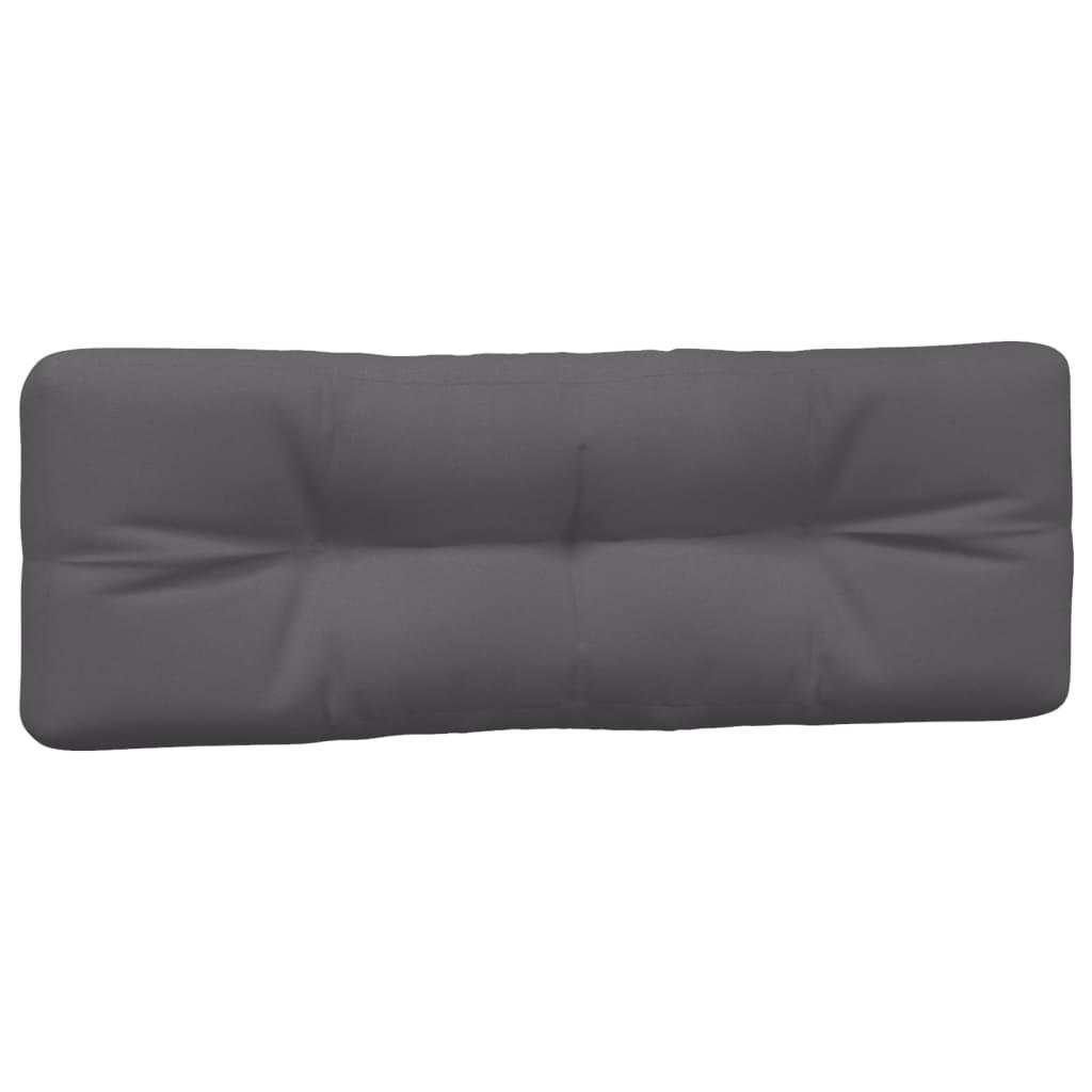 Jastuci za palete 5 kom antracit od tkanine
