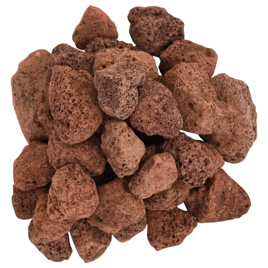 Vulkansko kamenje 10 kg crveno 3-5 cm