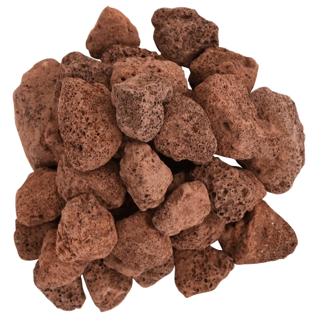 Vulkansko kamenje 25 kg crveno 3-5 cm