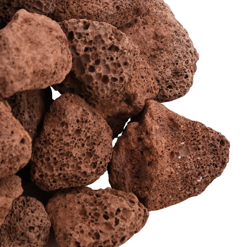Vulkansko kamenje 25 kg crveno 3-5 cm