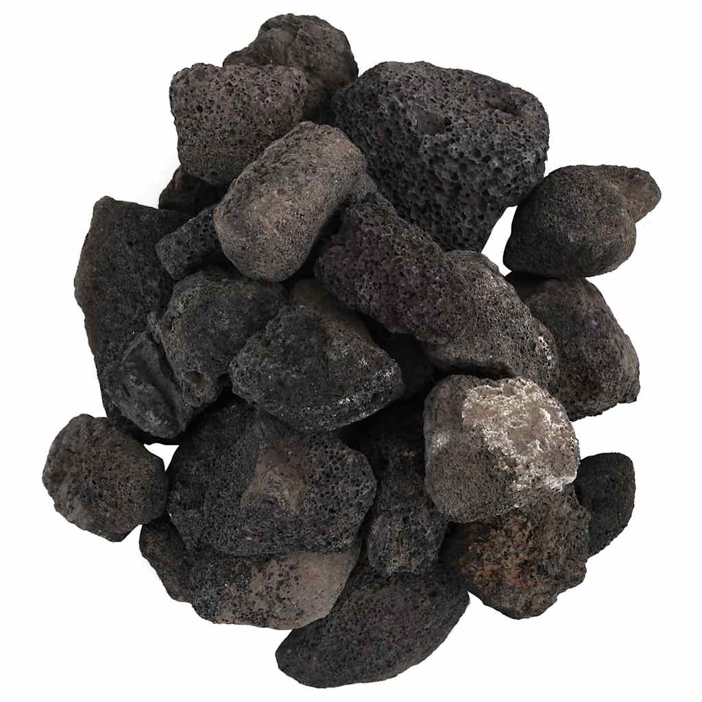 Vulkansko kamenje 25 kg crno 5-8 cm