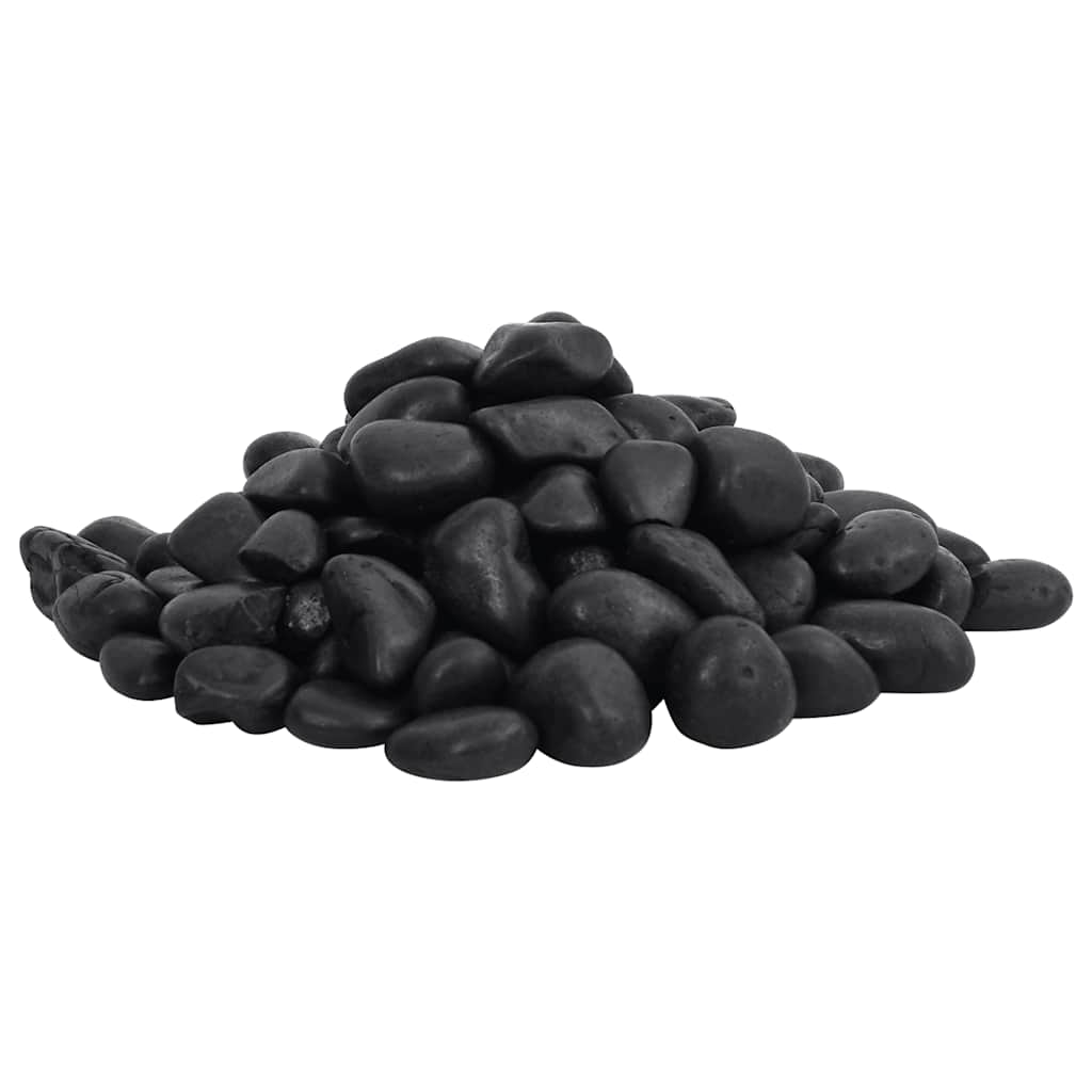 Polirani kamenčići 25 kg crni 2 - 5 cm