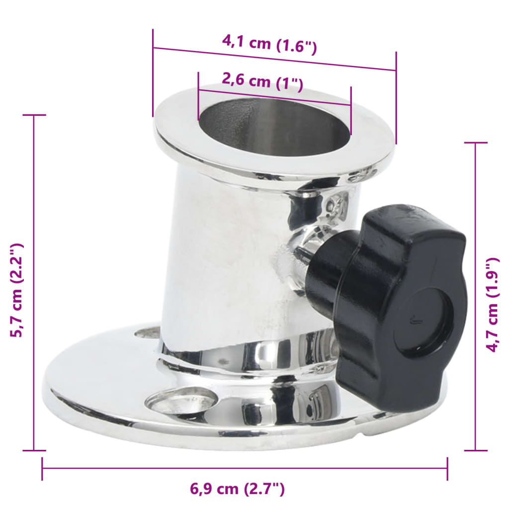 Set nastavka za sjenilo s vrhom T-oblika 170x170x(113-182,5) cm