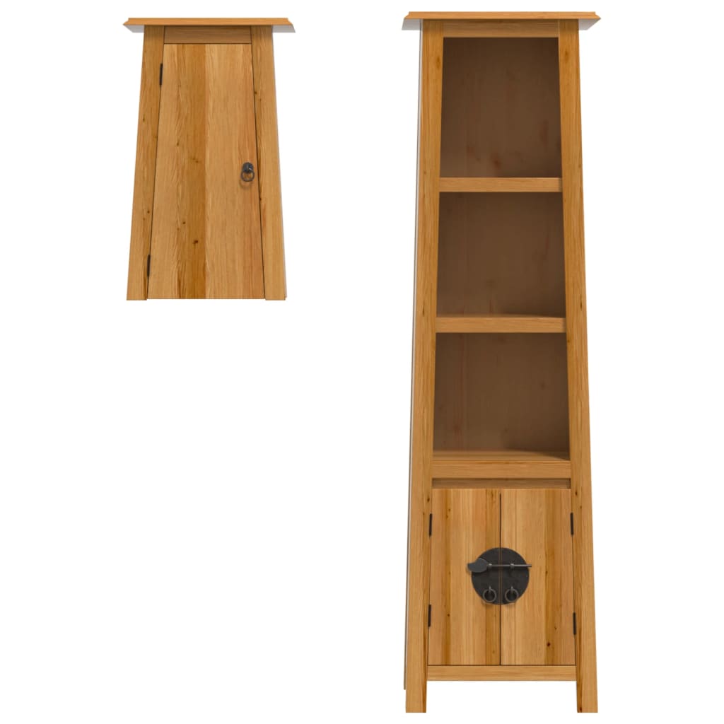 2-dijelni set kupaonskog namještaja od masivne borovine