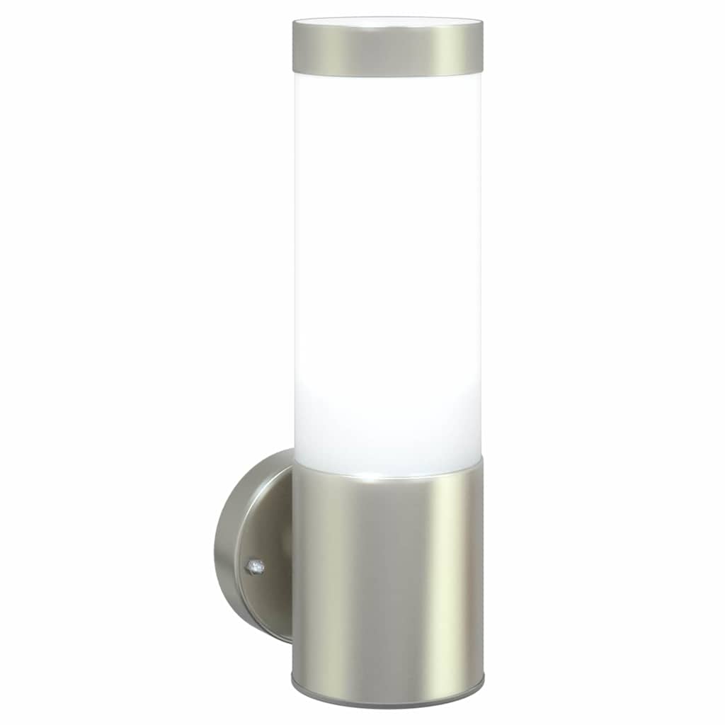 Vanjska zidna lampa Srebrno 12 x 8,5 x 27 cm