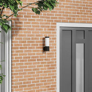 Vanjska zidna lampa Crna 12 x 8,5 x 27 cm