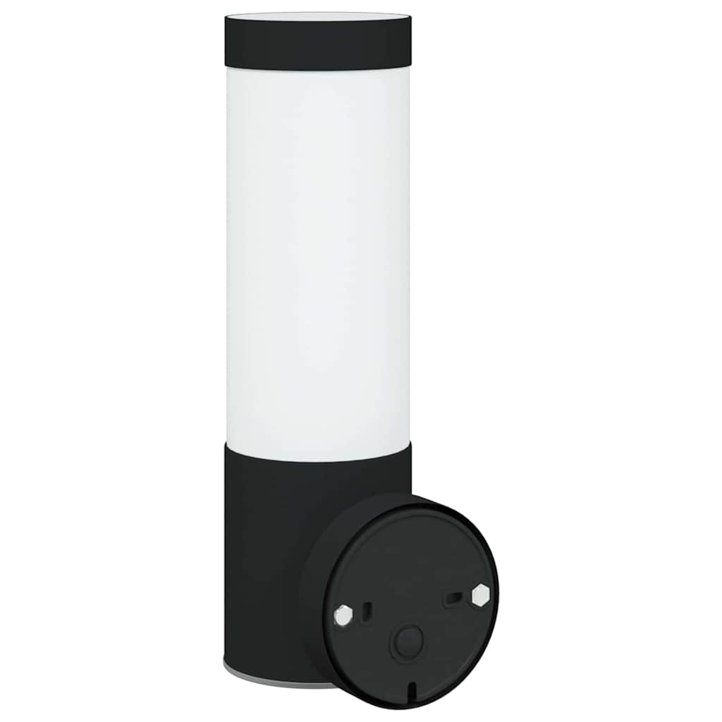 Vanjska zidna lampa Crna 12 x 8,5 x 27 cm
