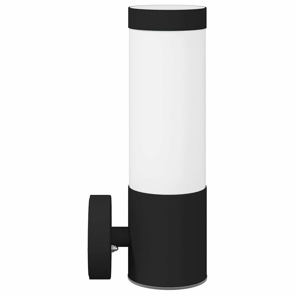 Vanjska zidna lampa Crna 12 x 8,5 x 27 cm