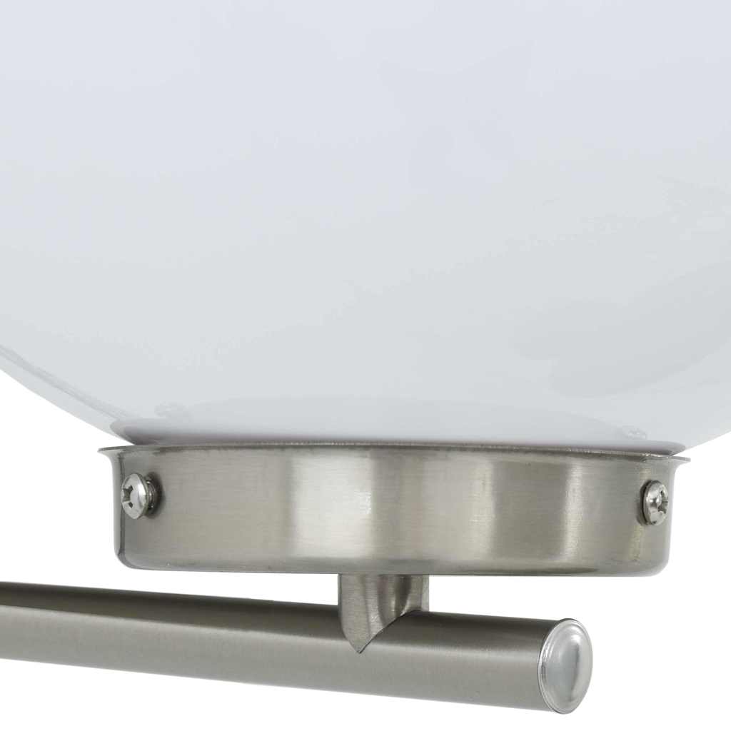 Vanjska zidna lampa 2 pcs Srebrno 29 x 25 x 33 cm