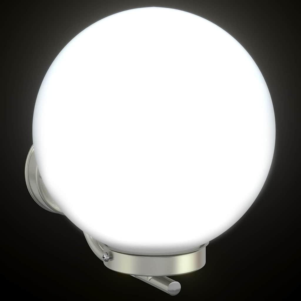 Vanjska zidna lampa 2 pcs Srebrno 29 x 25 x 33 cm
