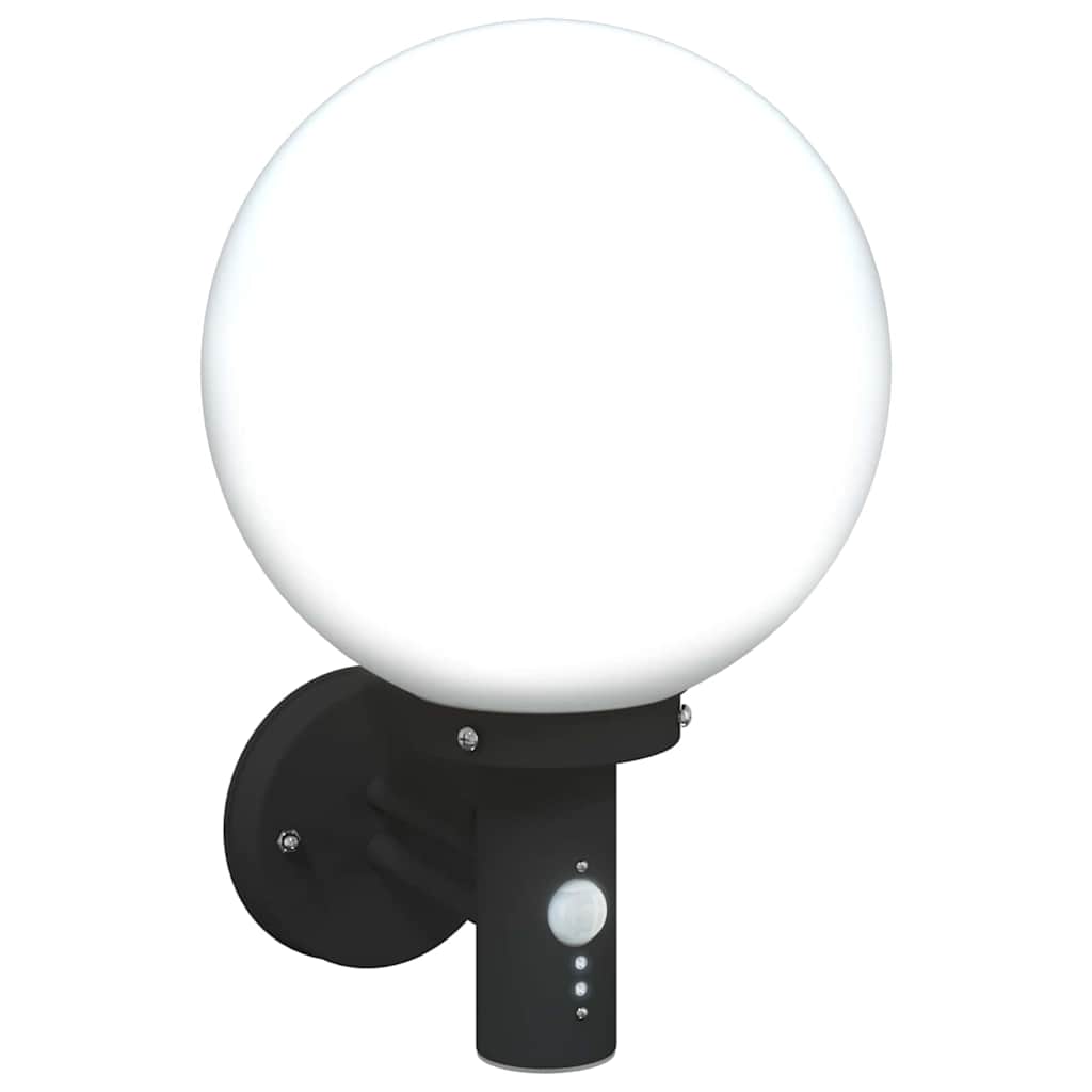 Vanjska zidna lampa 2 pcs Crna 28 x 25 x 38 cm