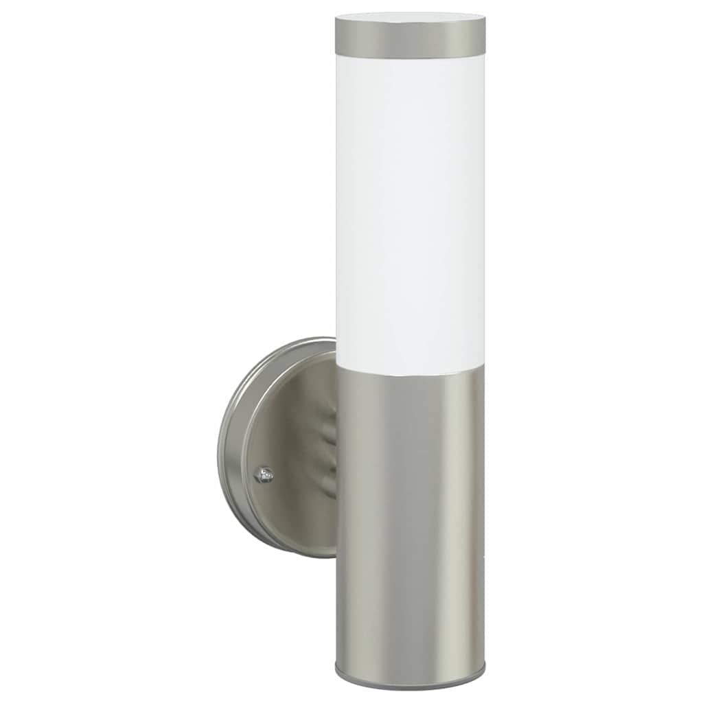 Vanjska zidna lampa Srebrno 15 x 7,5 x 33 cm