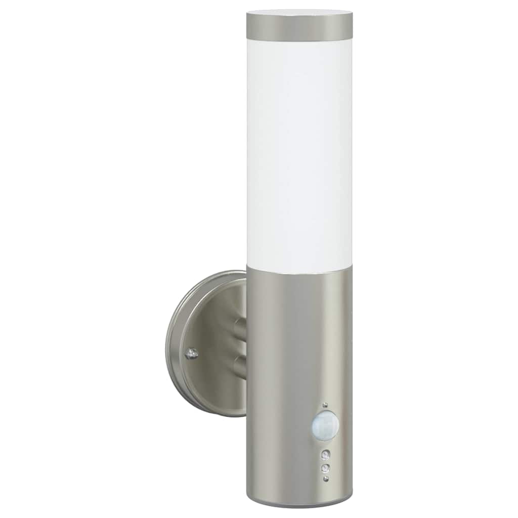 Vanjska zidna lampa Srebrno 15 x 7,5 x 33 cm
