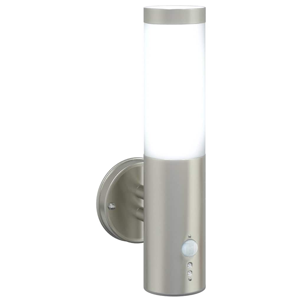 Vanjska zidna lampa Srebrno 15 x 7,5 x 33 cm
