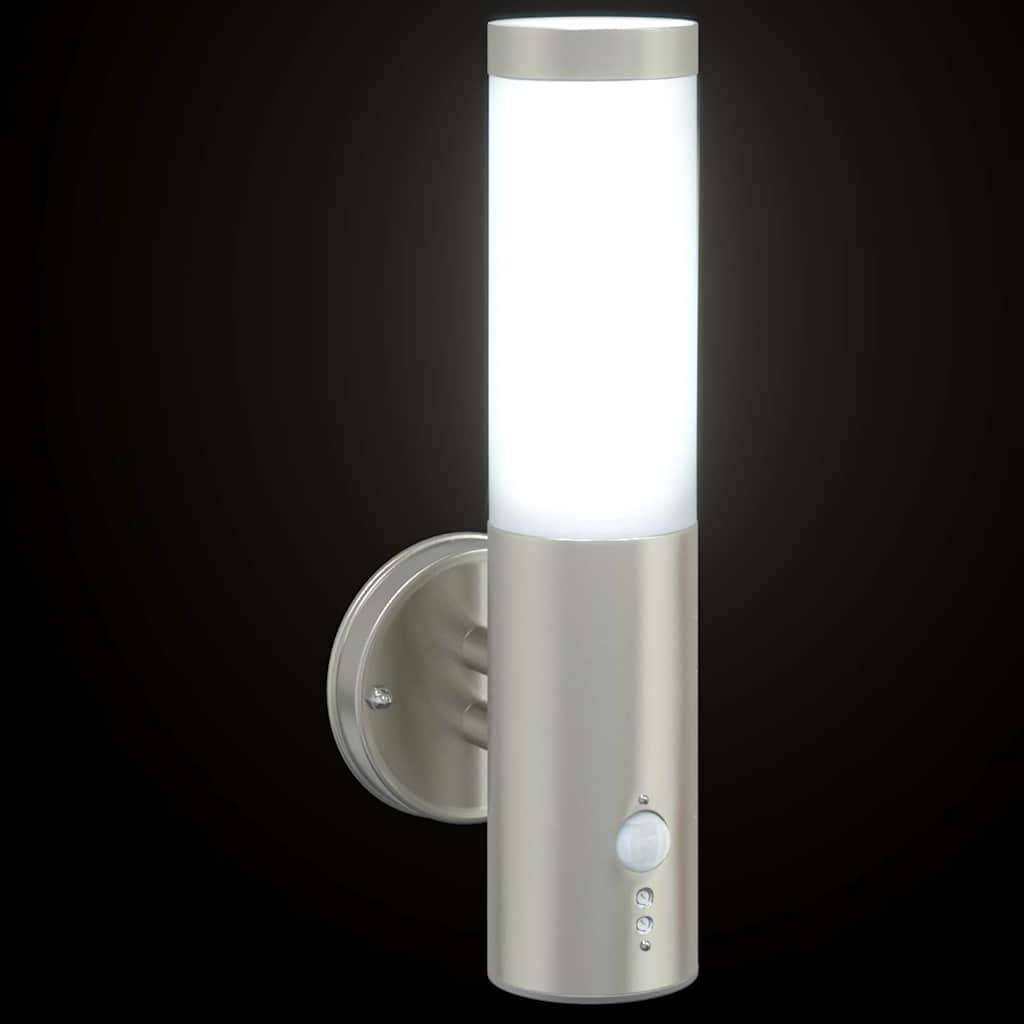 Vanjska zidna lampa Srebrno 15 x 7,5 x 33 cm