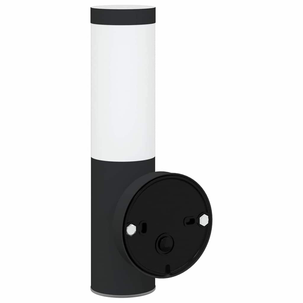 Vanjska zidna lampa 2 pcs Crna 15 x 7,5 x 33 cm