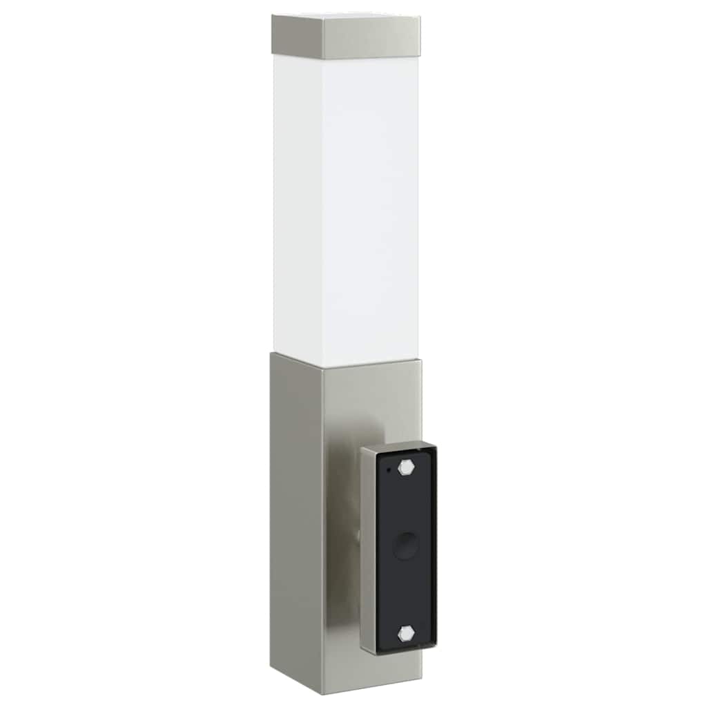 Vanjska zidna lampa 2 pcs Srebrno 10.5 x 6 x 33 cm