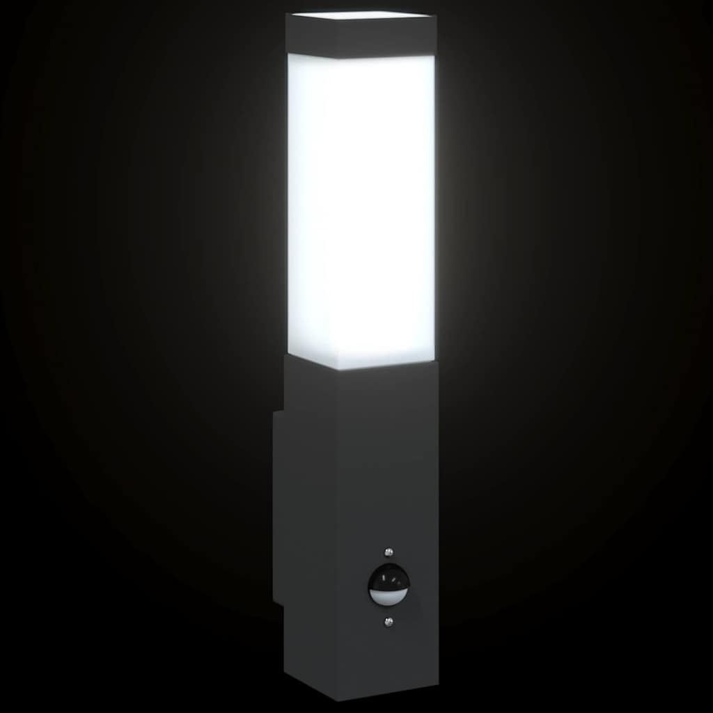 Vanjska zidna lampa Crna 10.5 x 6 x 33 cm