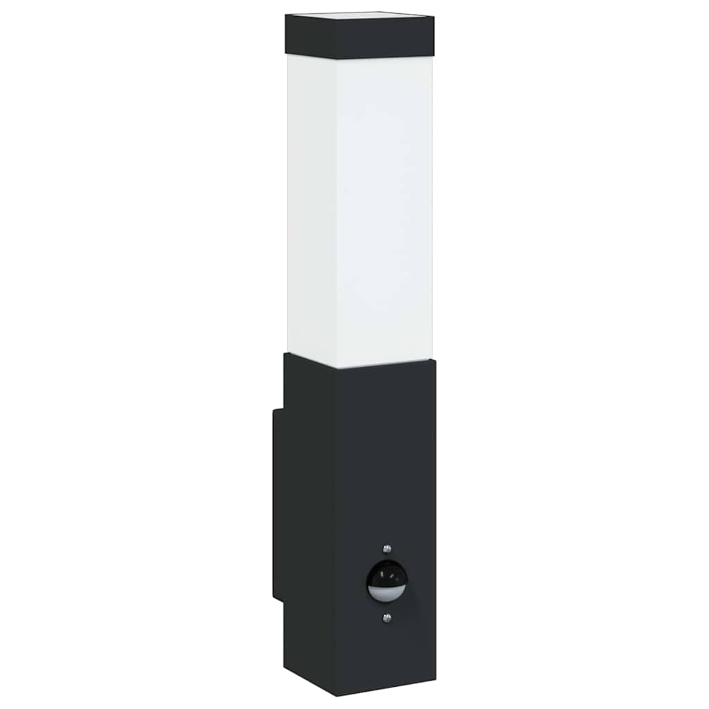 Vanjska zidna lampa 2 pcs Crna 10.5 x 6 x 33 cm