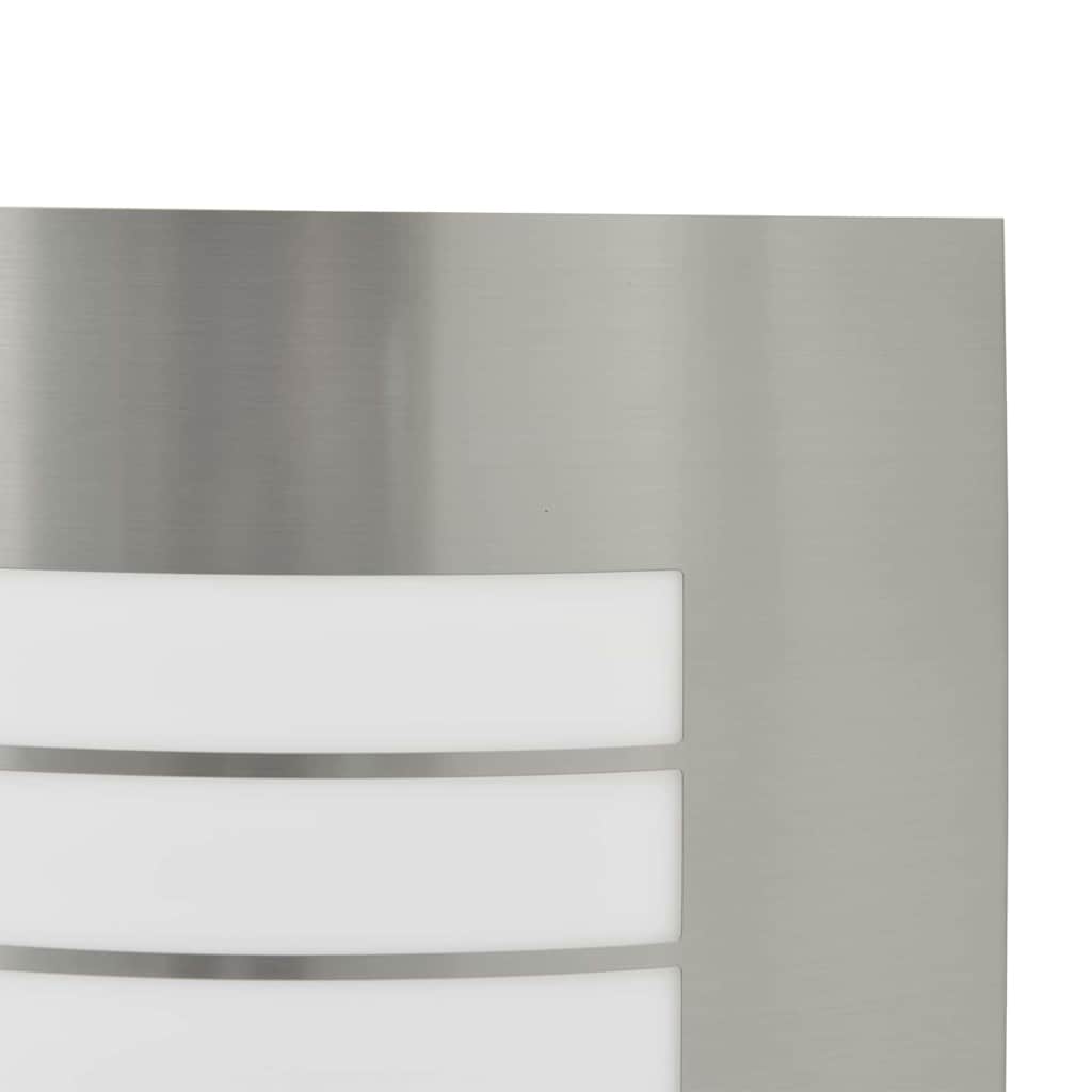 Vanjska zidna lampa Srebrno 23.5 x 9 x 26 cm