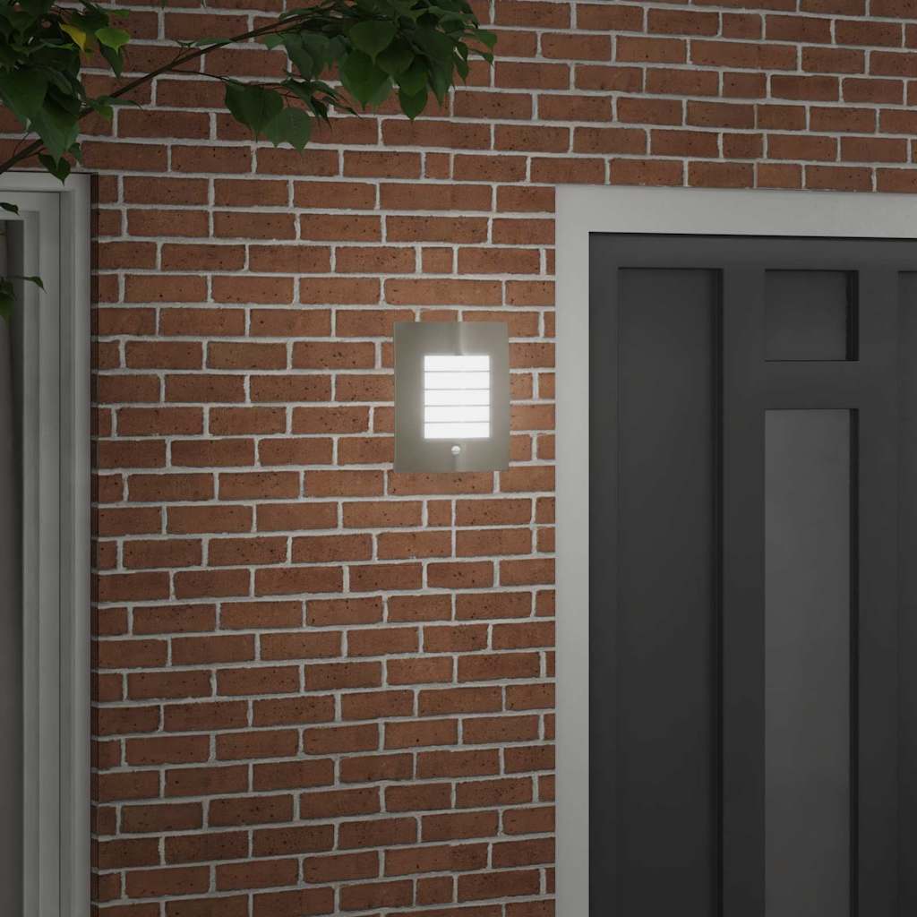 Vanjska zidna lampa Srebrno 23.5 x 9 x 26 cm