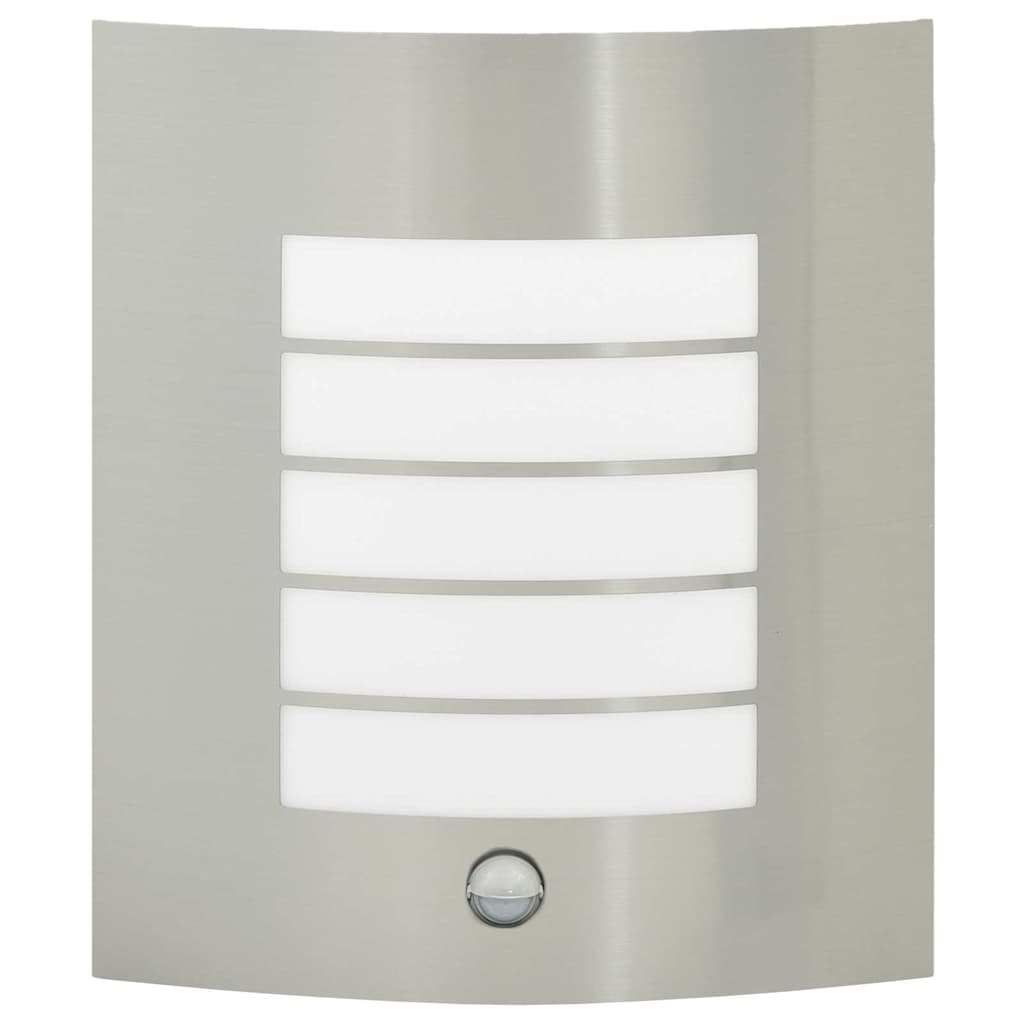 Vanjska zidna lampa 2 pcs Srebrno 23.5 x 9 x 26 cm