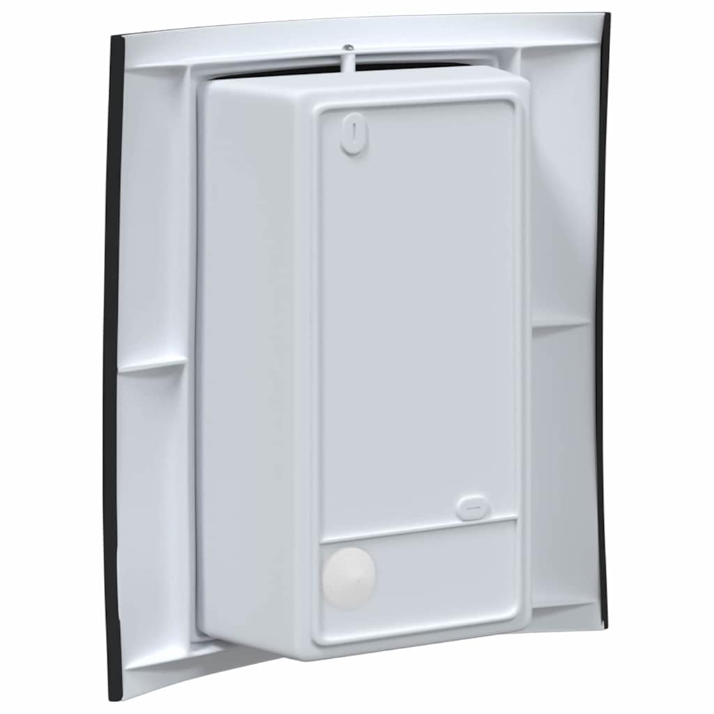 Vanjska zidna lampa 2 pcs Crna 23.5 x 9 x 26 cm