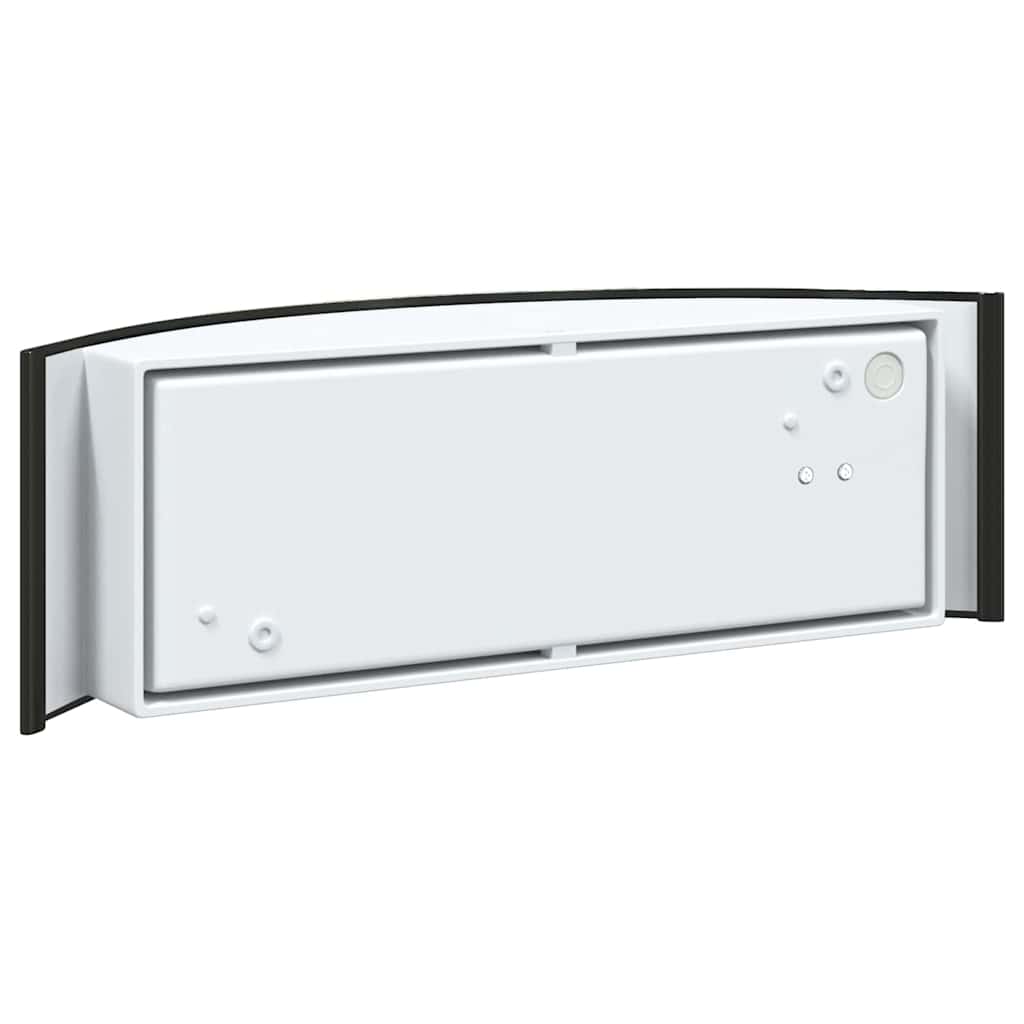 Vanjska zidna lampa 2 pcs Crna 32 x 10 x 10 cm