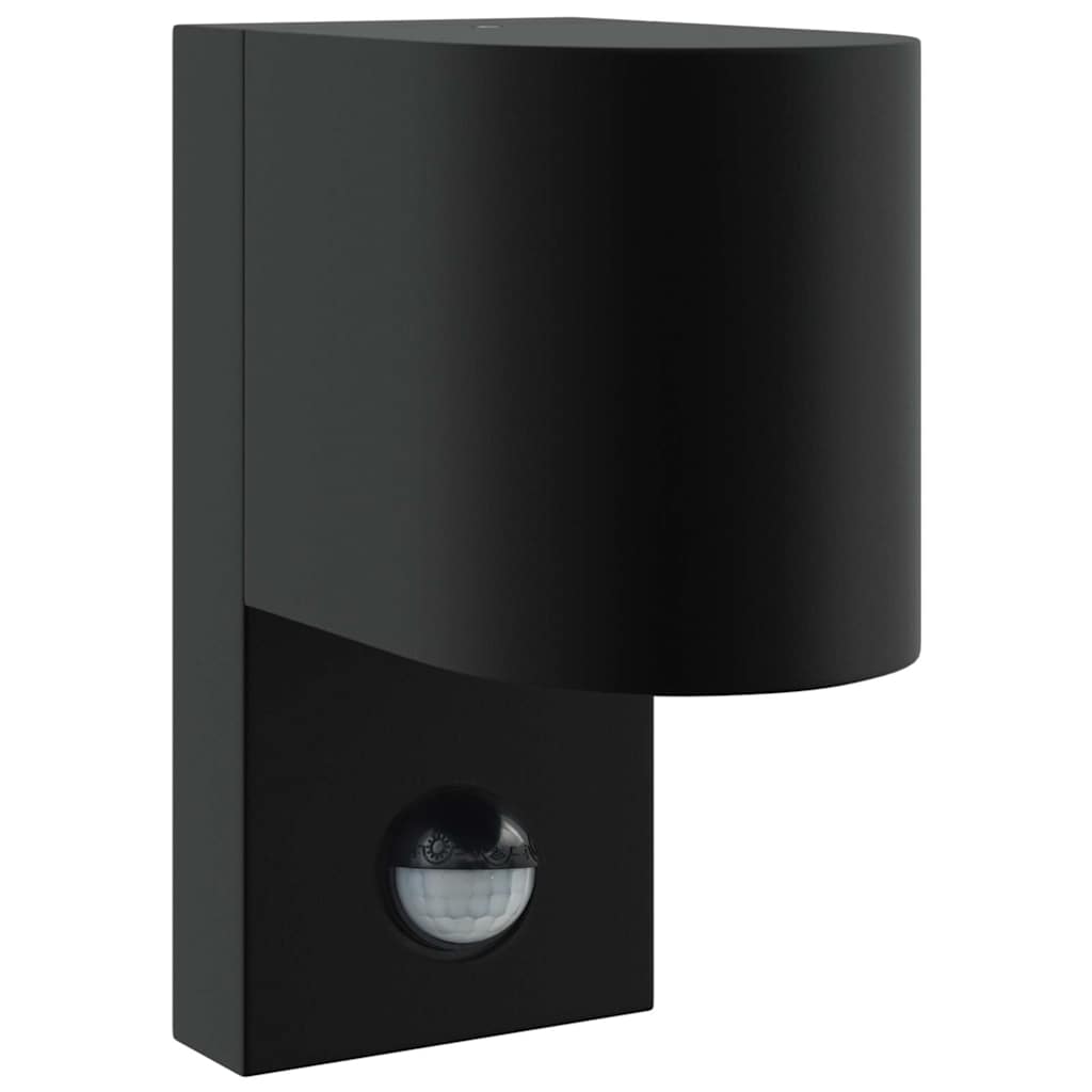 Vanjska zidna lampa Crna 12 x 7 x 15 cm Nehrđajući čelik