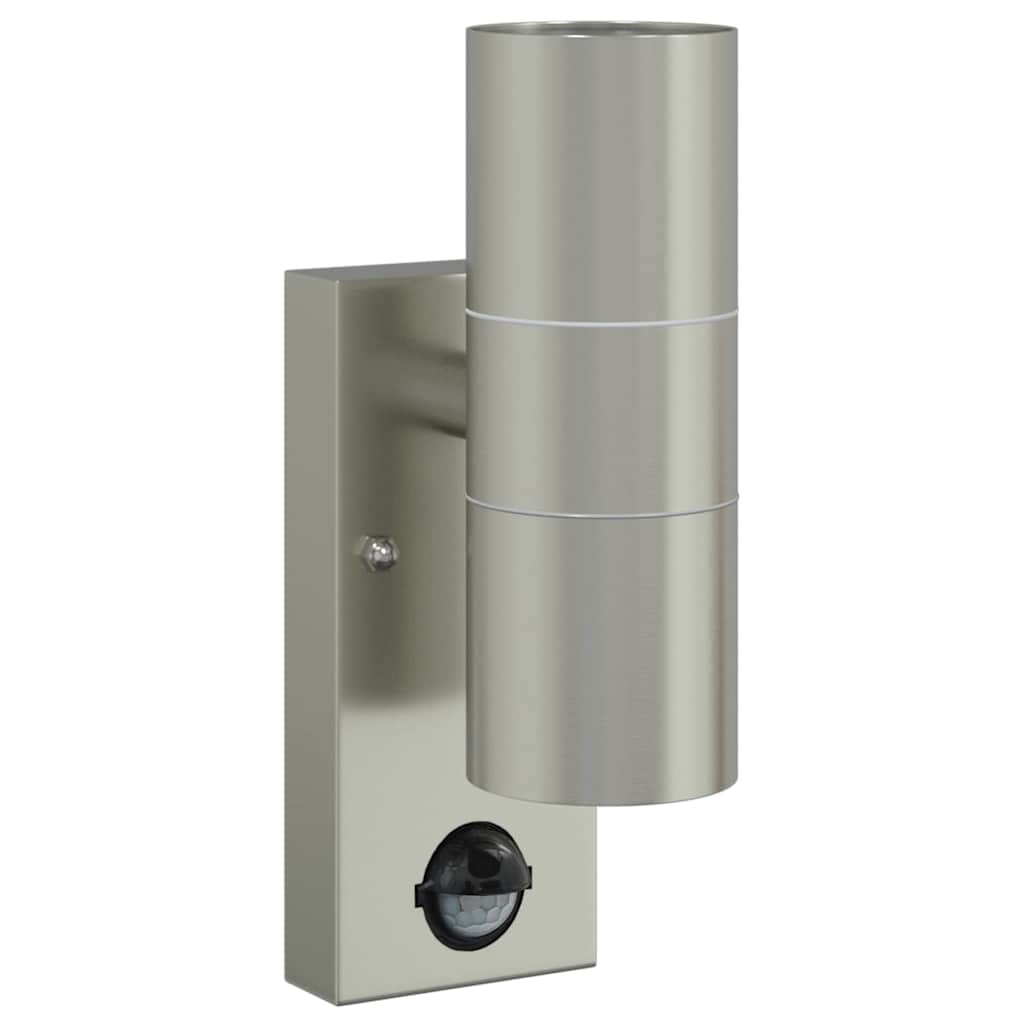 Vanjska zidna lampa Srebrno 7 x 10 x 22 cm