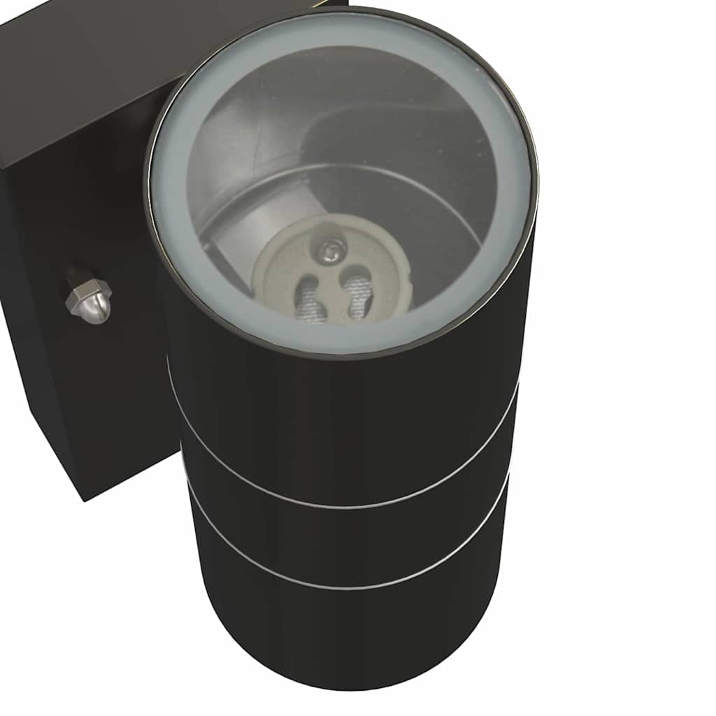 Vanjska zidna lampa Crna 7 x 10 x 22 cm