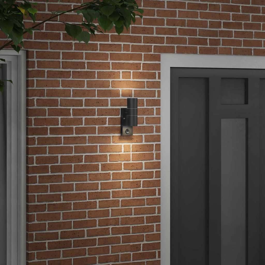 Vanjska zidna lampa Crna 7 x 10 x 22 cm