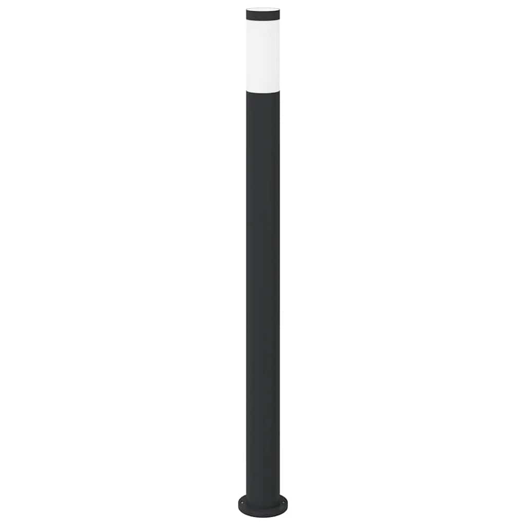 Stupić za zidne lampe 3 kom 110 cm od nehrđajućeg čelika IP44