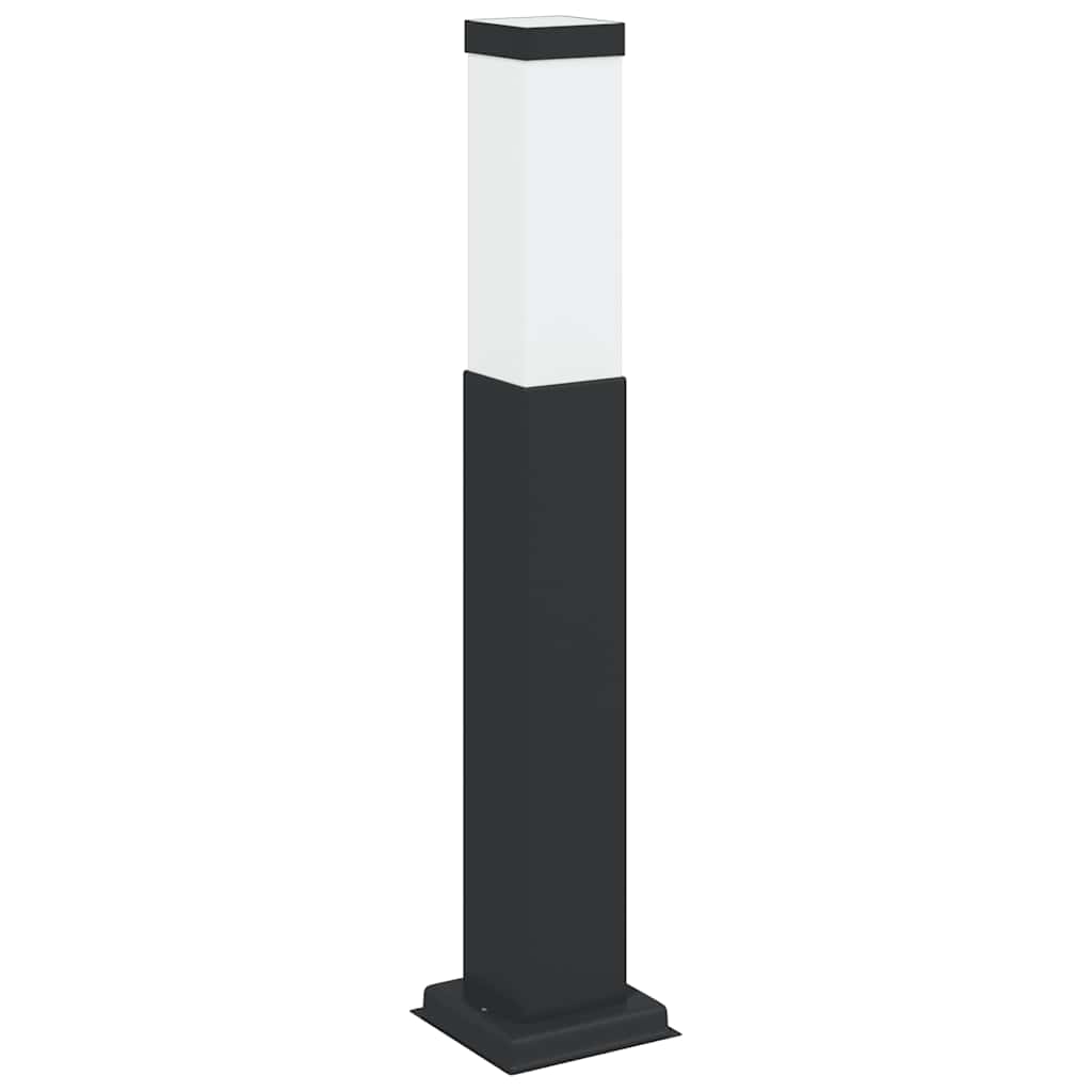 Stupić za svjetlo 50 cm Crni IP44