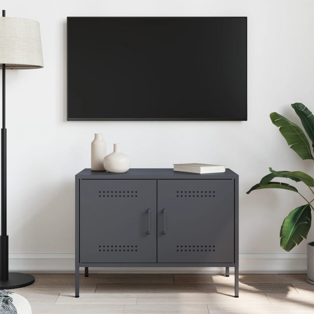 TV ormarić antracit 68 x 39 x 50,5 cm čelični